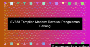 ilustrasi sv388 tampilan modern