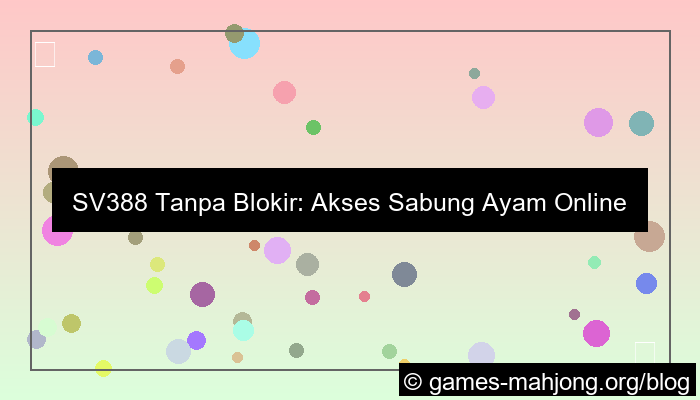 sv388 tanpa blokir