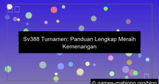 sv388 turnamen