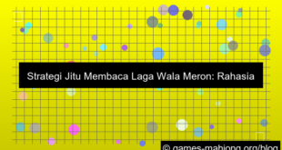 teknik membaca laga wala meron