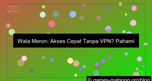 wala meron akses cepat tanpa vpn