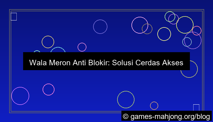 wala meron anti blokir