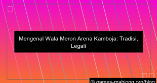 ilustrasi wala meron arena cambodia