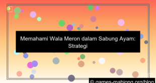 wala meron dalam pertandingan sabung ayam