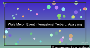 desain wala meron event internasional terbaru