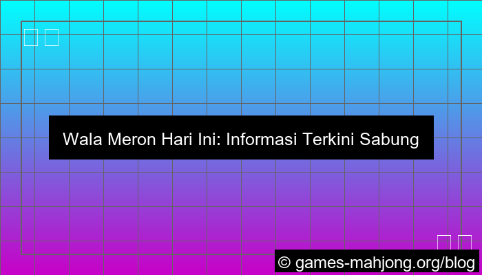 visual wala meron hari ini