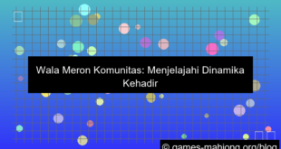 grafik wala meron komunitas