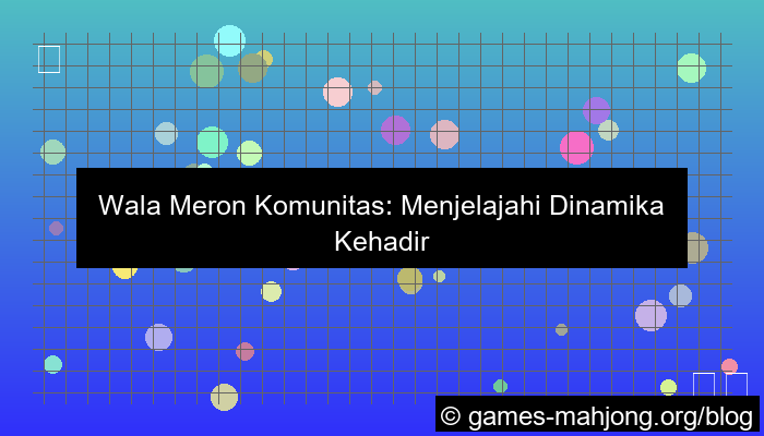 grafik wala meron komunitas