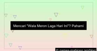 wala meron laga hari ini