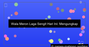 visual wala meron laga sengit hari ini