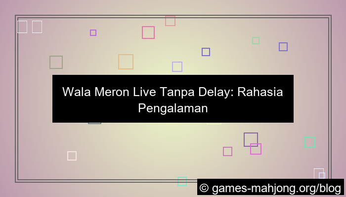 wala meron live no delay