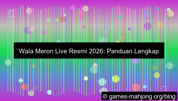 ilustrasi wala meron live resmi 2026