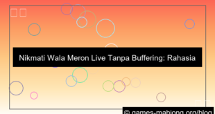 wala meron live tanpa buffering