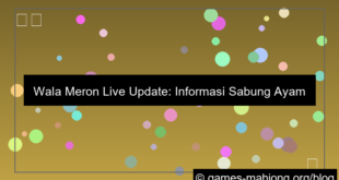 desain wala meron live update