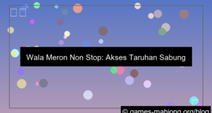 desain wala meron non stop