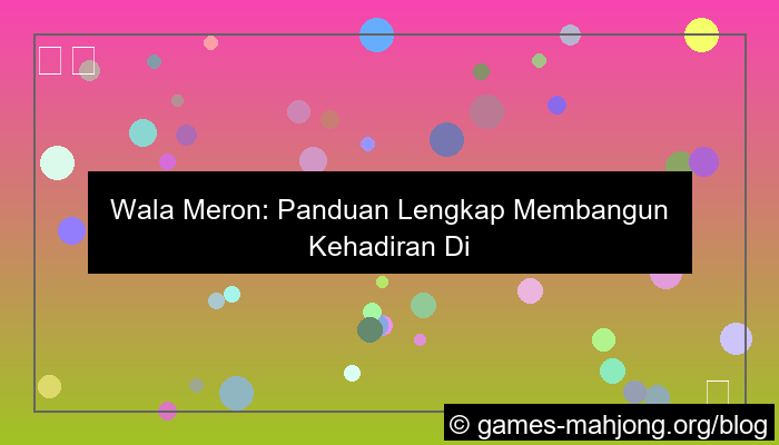 wala meron panduan lengkap pemula