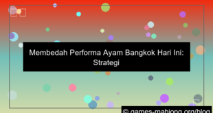 grafik wala meron performa bangkok hari ini