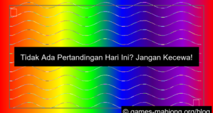 wala meron pertandingan hari ini