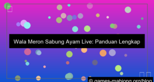desain wala meron sabung ayam live