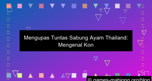 wala meron sabung ayam thailand