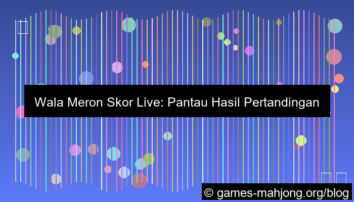 wala meron skor live