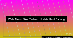 wala meron skor terbaru