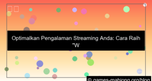 wala meron streaming cepat