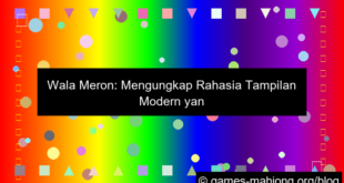 gambar wala meron tampilan modern