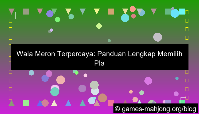 wala meron terpercaya