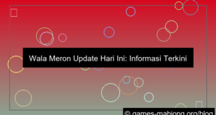 wala meron update hari ini