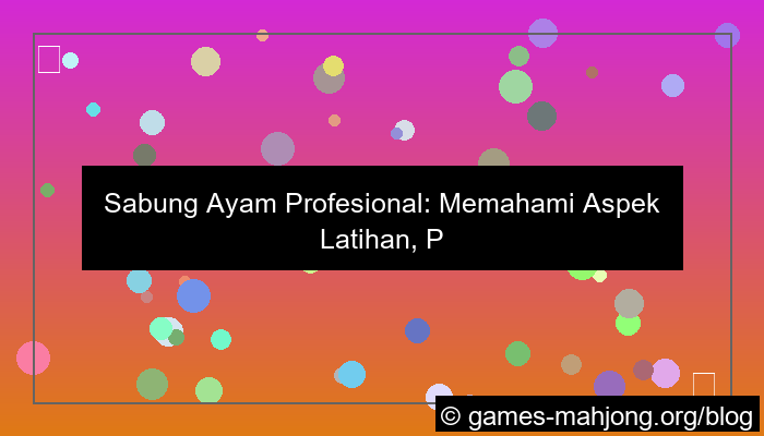 gambar sabung ayam profesional