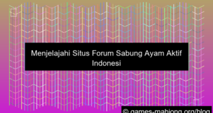 ilustrasi situs sabung ayam forum aktif indonesia