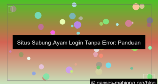 grafik situs sabung ayam login tanpa error