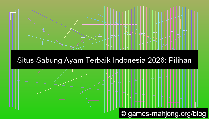 situs sabung ayam terbaik indonesia 2026