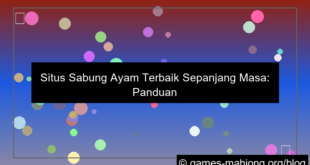 situs sabung ayam terbaik sepanjang masa