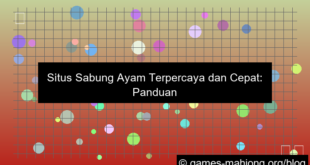 desain situs sabung ayam terpercaya dan cepat