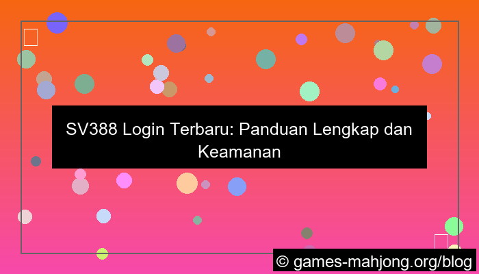 grafik sv388 login update