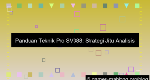 ilustrasi sv388 teknik pro
