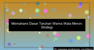 wala meron dasar taruhan warna