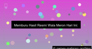 wala meron hasil resmi hari ini