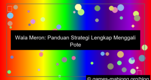 wala meron panduan strategi lengkap